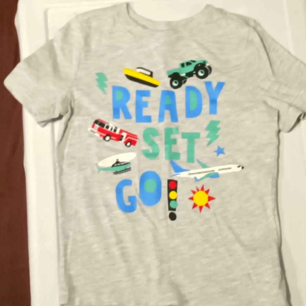 4T Old Navy "Ready, Set, Go" Shirt